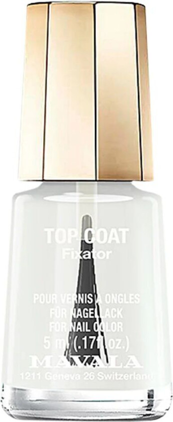 Mavala Top Coat Fixator, 5 ml Mavala Overlakk