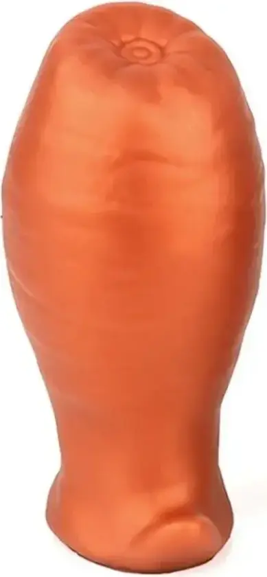 Egg Ass Plug Orange 10,5 cm