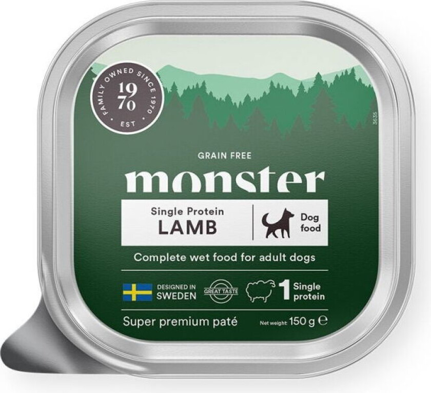 Monster Dog Lamb Paté 150g