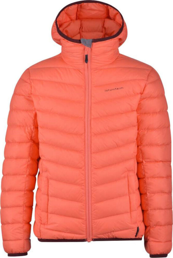 Blåhø Dunjakke Junior Living Coral 152/12