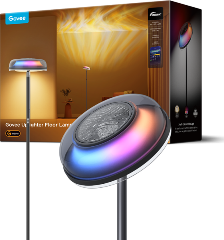 RGBWW +RGBIC +WW Floor Lamp