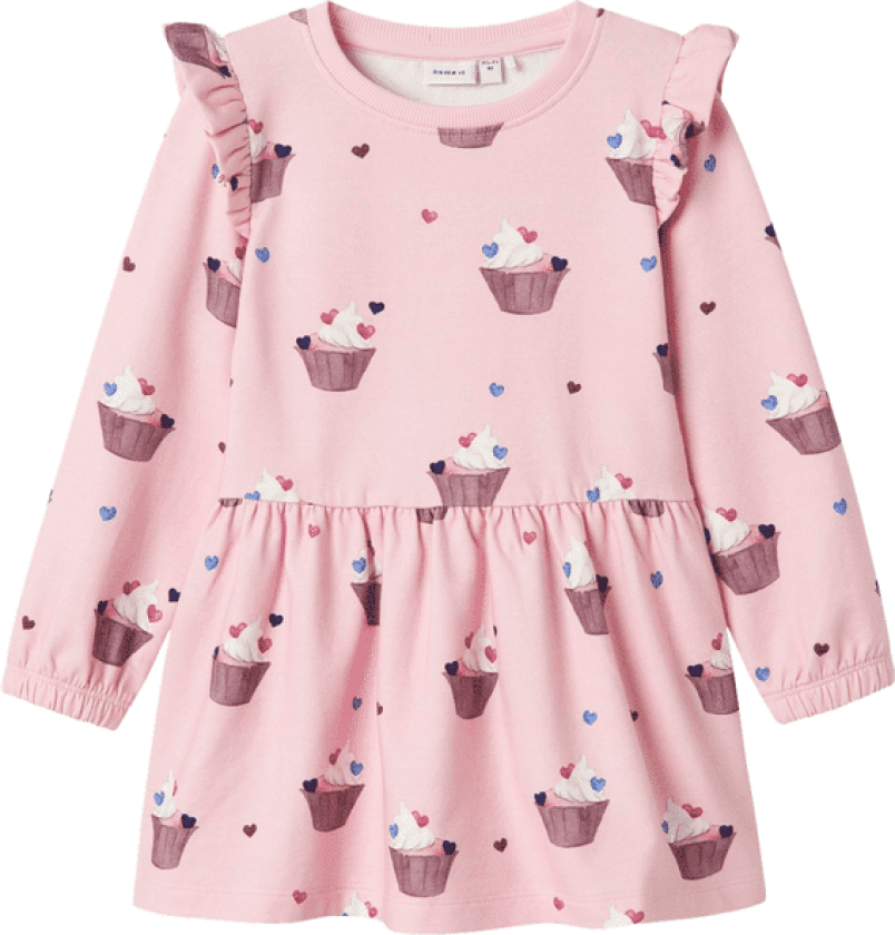 Bilde av Name It Nmfnaya kjole til småbarn, Sweet Dreams