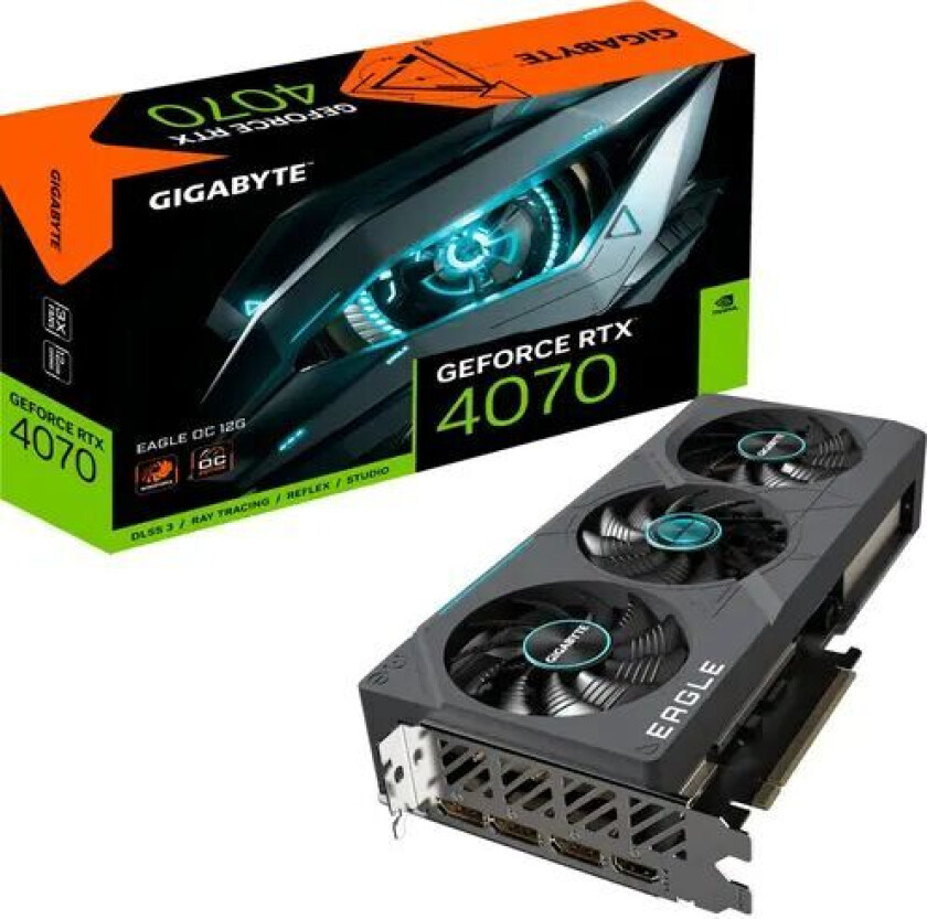 Gigabyte Geforce Rtx 4070 Eagle Oc 12gb 12gb