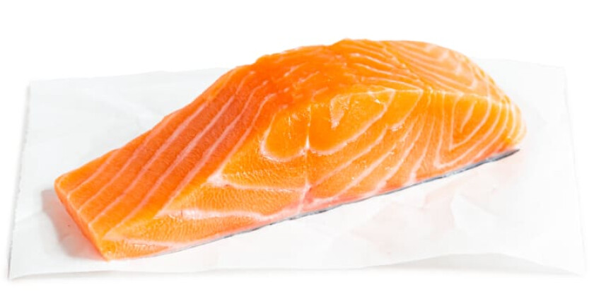 Laksefilet m/Skinn Naturell ca 125g pr stykk