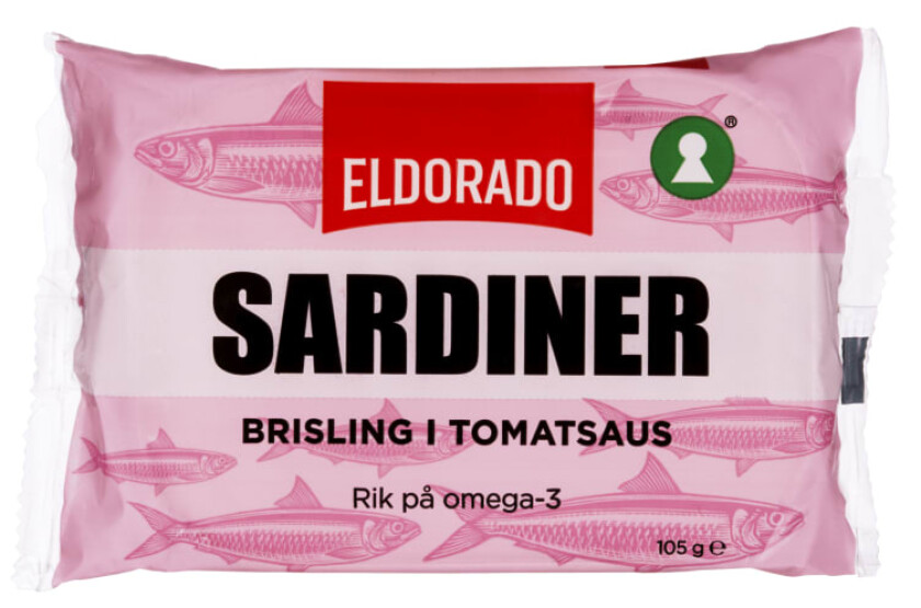 Sardiner Brisling i Tomat 105g