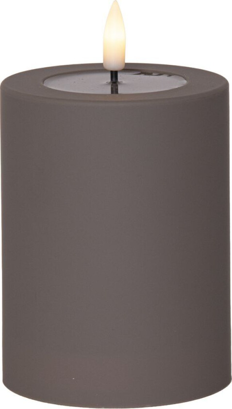 LED-BLOKKLYS FLAMME SOFT MULDVEK / 12,5 CM / TIMER