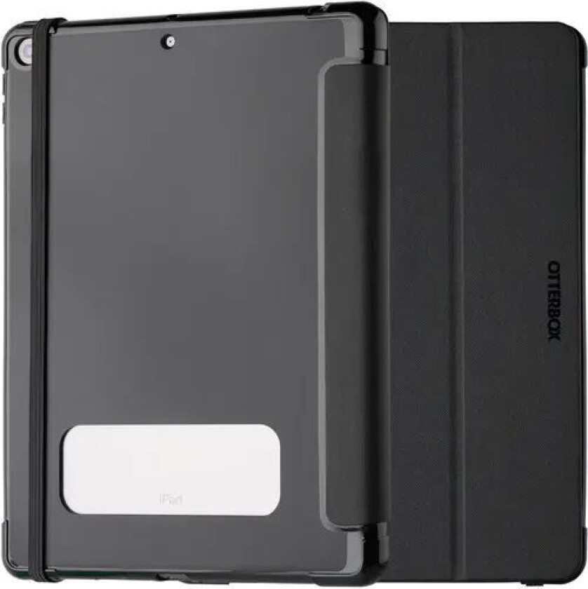 Otterbox React Foilio Ipad 8th Gen (2020), Ipad 9th Gen (2021) Svart