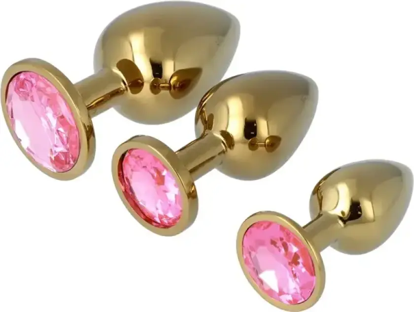 Pick & Love Metal Anal Plug Set