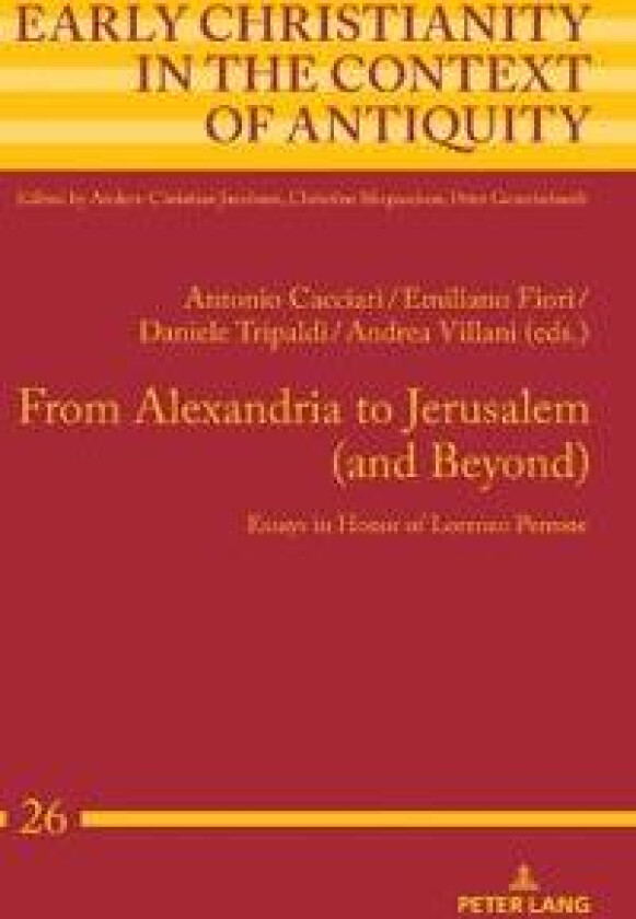 From Alexandria to Jerusalem (and Beyond)
