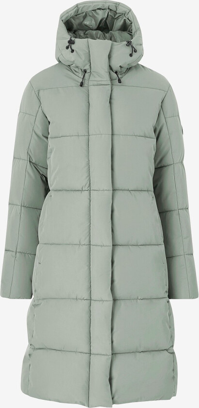 Kåpe Warm Mid Length Parka W - Grønn