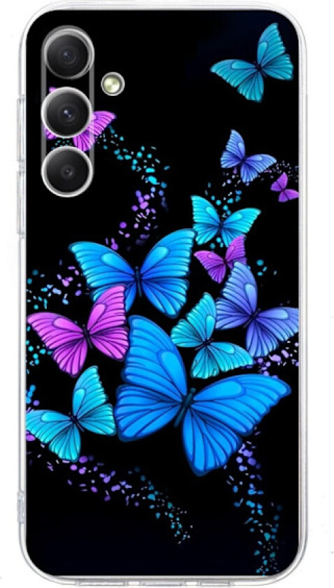 Vibe Samsung Galaxy A16 deksel - Fargerike Sommerfugler