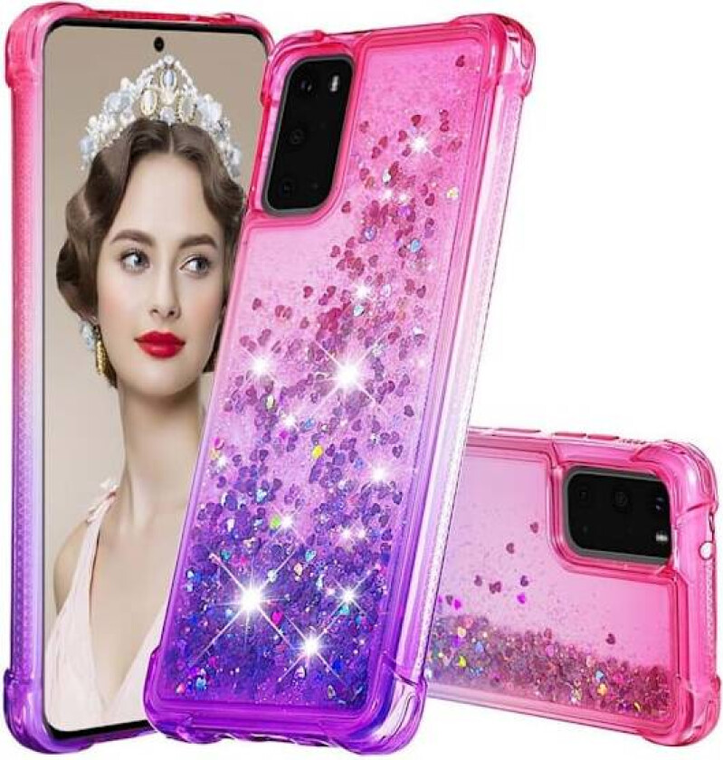Princess Samsung Galaxy S20 deksel - Rose / Lilla