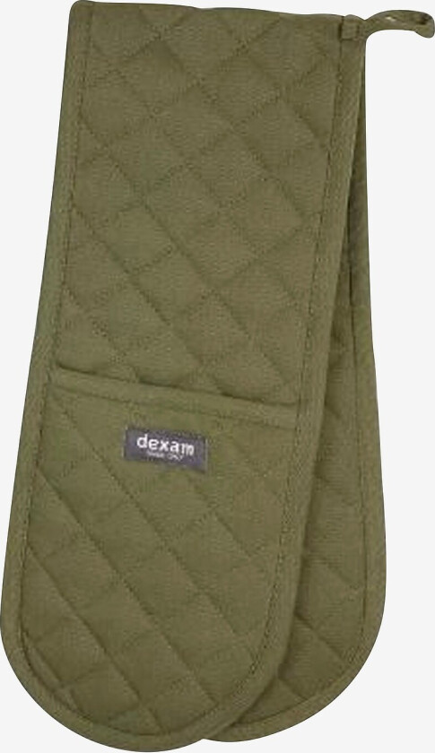 Double Oven Glove Love Colour - olivengrønn - Grønn