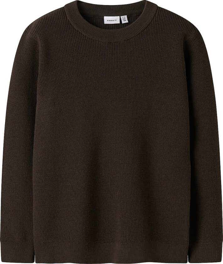Pullover NkmNesolle LS Pullover Knit - Brun