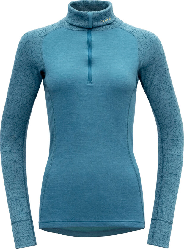 Duo Active Merino 205 Zip Neck Dame Moon S