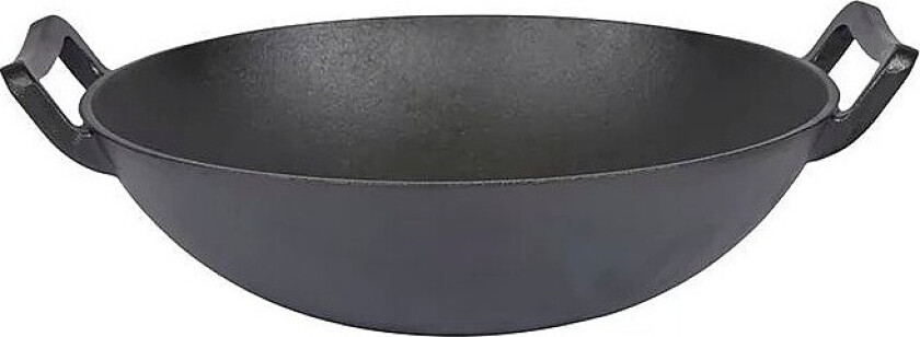 Wok School Of Wok 30cm Støpejern - Svart