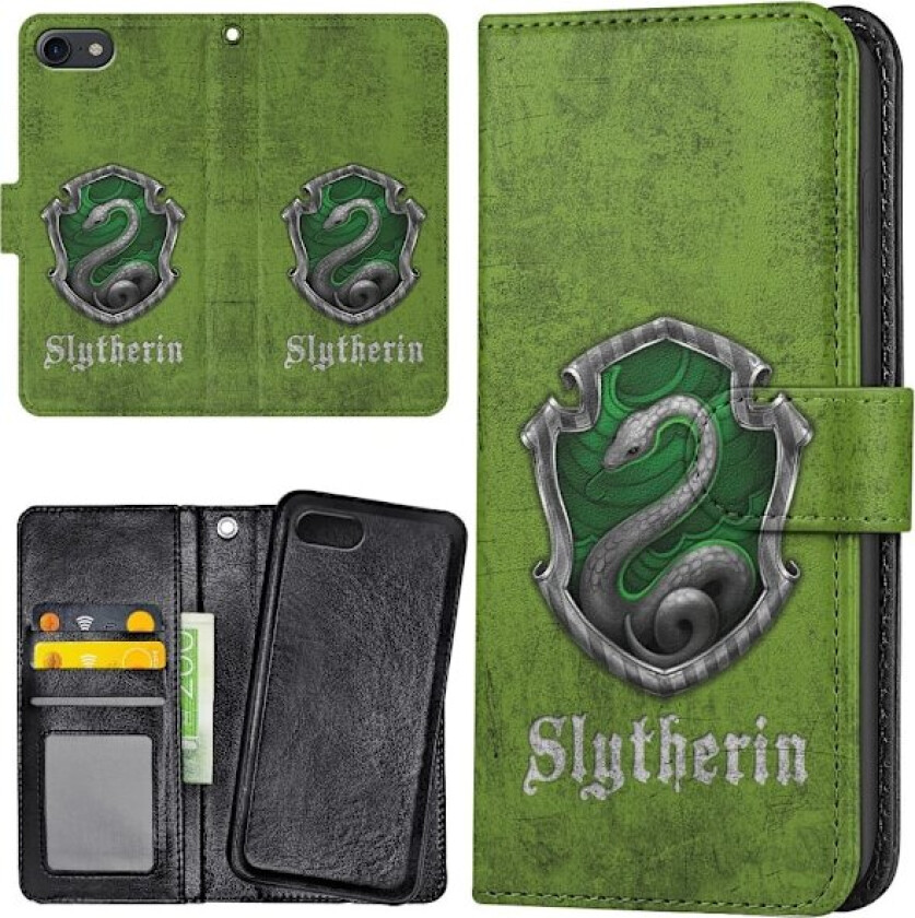 iPhone 16e - Lommebok Deksel Harry Potter Slytherin