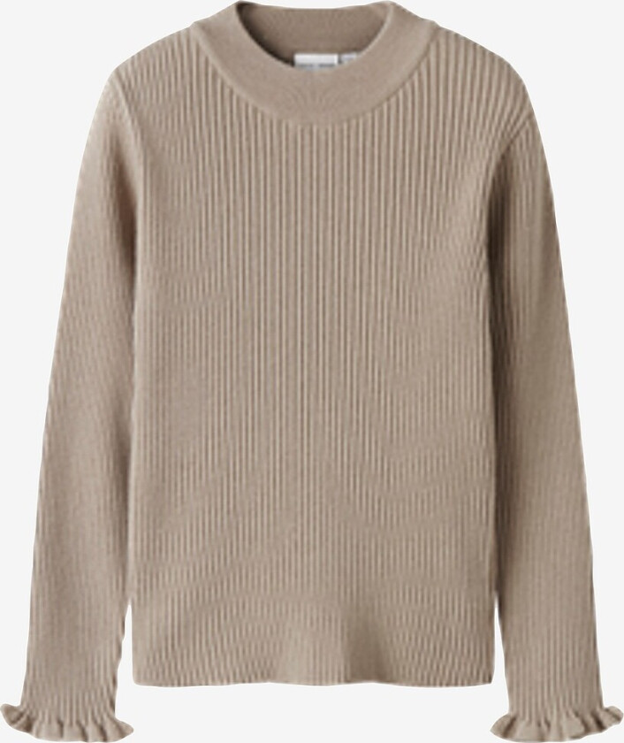 Bilde av Genser nkfVianna LS Slim Knit - Natur