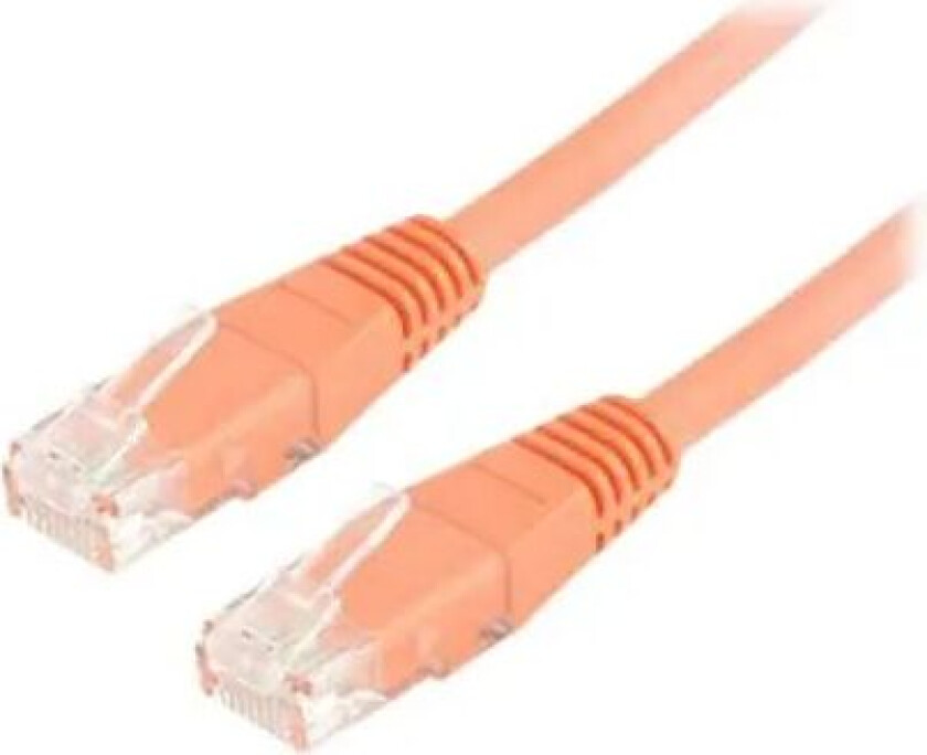 Nettverkskabel Lszh Rj-45 Rj-45 Cat 6 20m Oransje