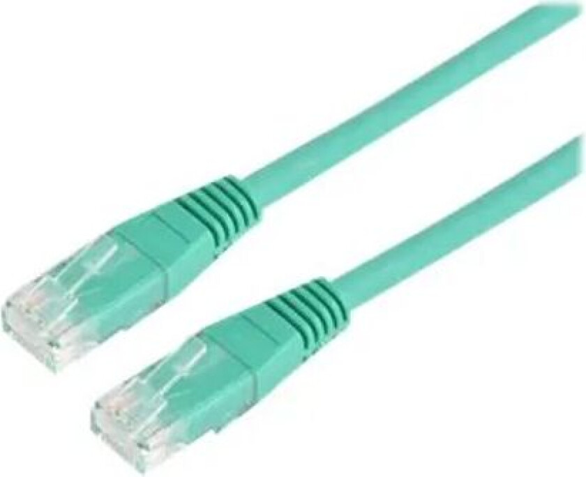 Nettverkskabel Lszh Rj-45 Rj-45 Cat 6 10m Grønn