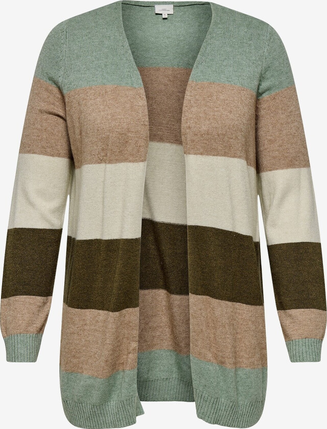 Cardigan carEsly L/S Open Cardigna Knt - Grønn