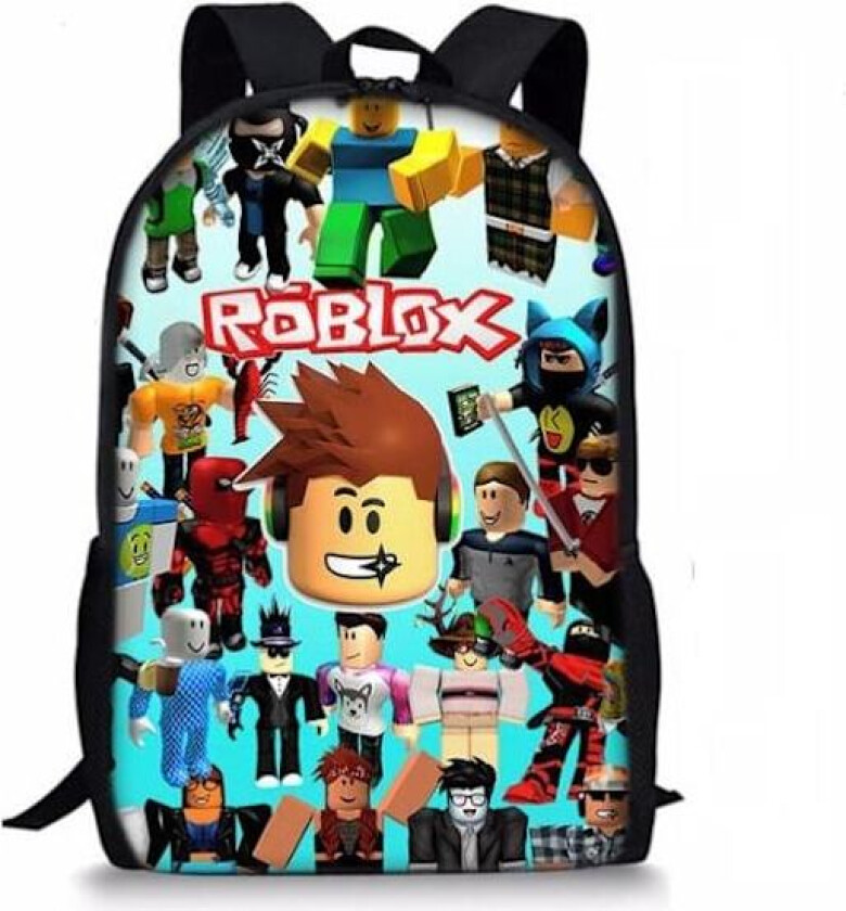 3D Roblox Skolesekk Matboks Penalhus 3-pakning Ryggsekk Skolesekk