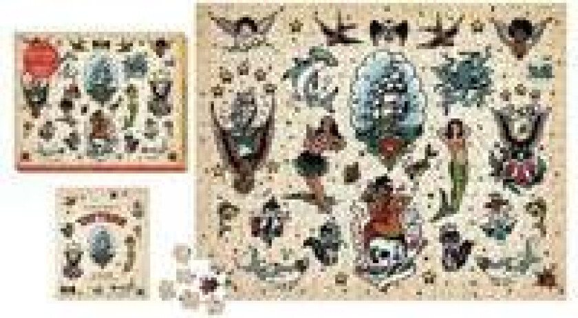 For the Love of Tattoos 500-Piece Puzzle