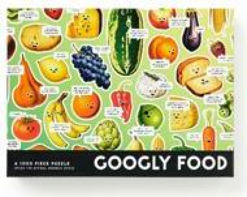 Googly Food 1000 Piece Puzzle