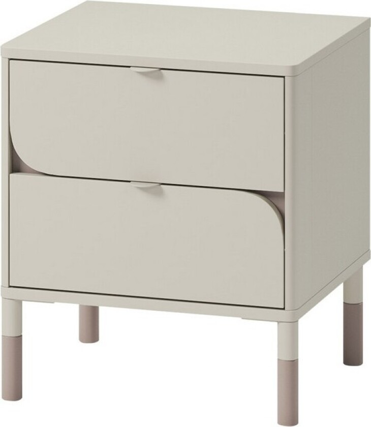 Monfort Nattbord 46 cm - Beige