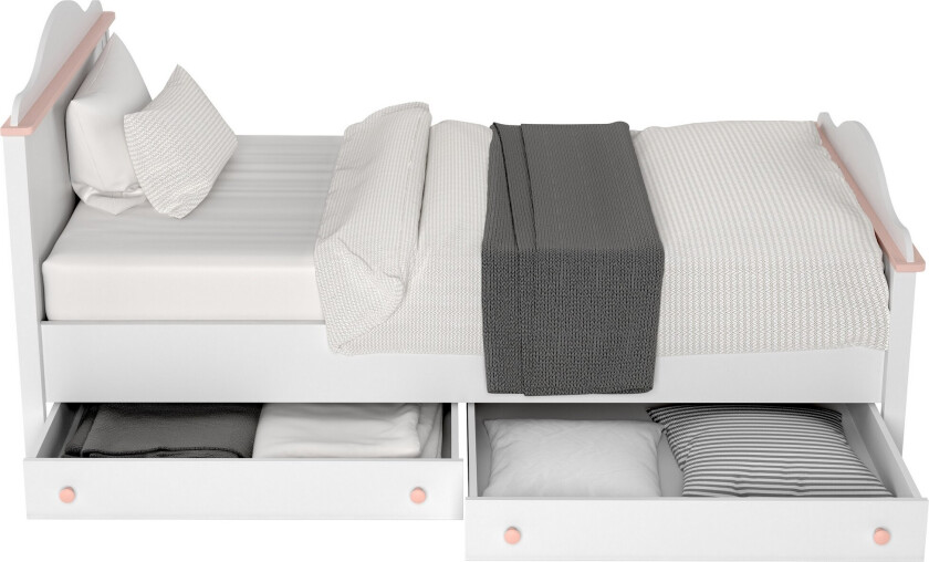 Hilts Sengeramme 90x200 cm - Grønn