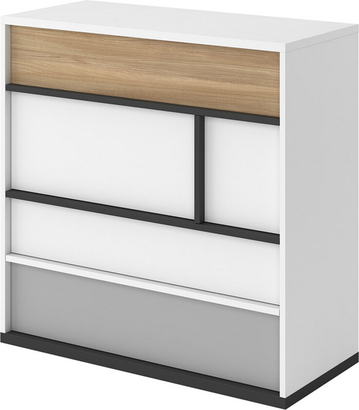 Metropolitan Bureau - Brun/Hvit/Lysegrå/Sort