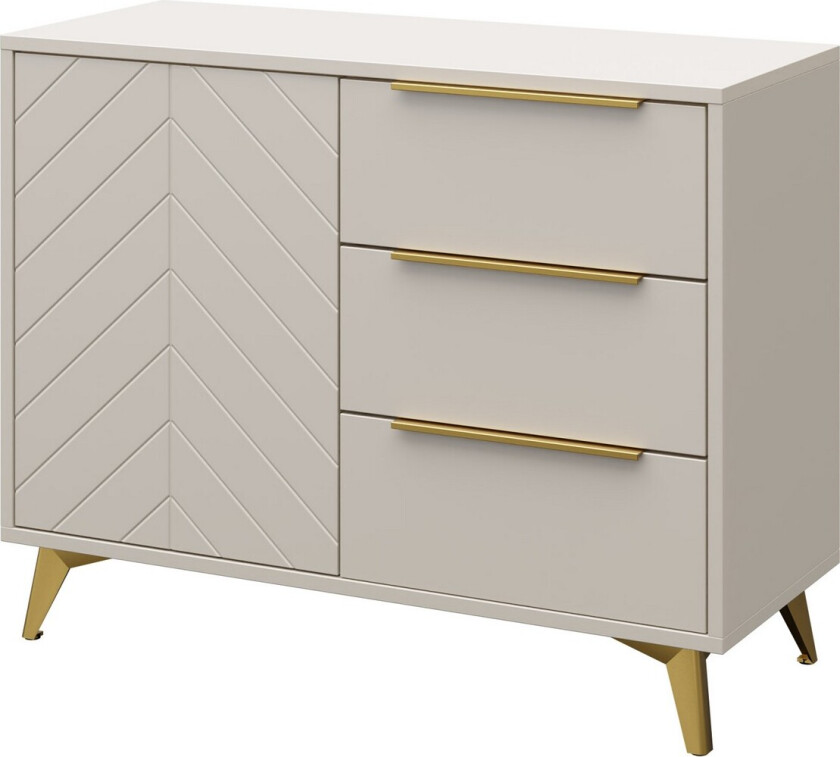 Vemdalen Skjenk 104x40 cm - Hvit