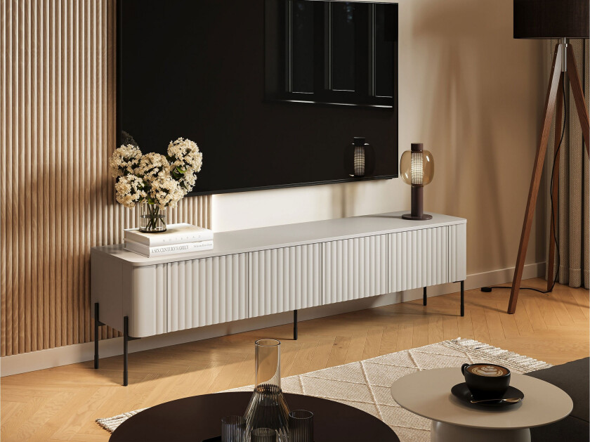 Sherie Tv-Benk 190x40 cm - Beige