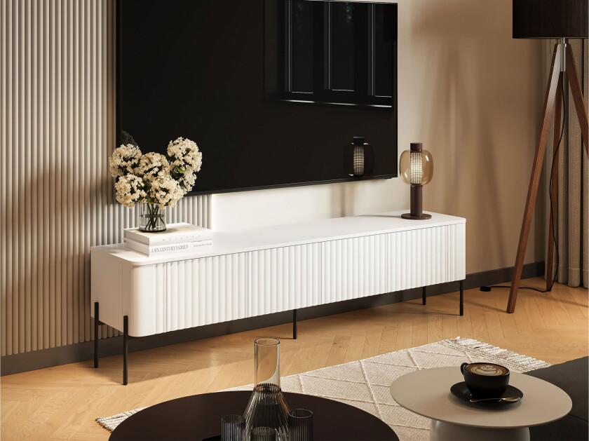 Sherie Tv-Benk 190x40 cm - Grå