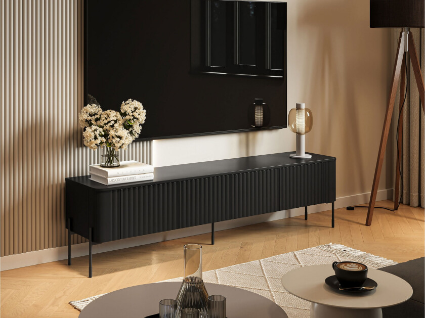 Sherie Tv-Benk 190x40 cm - Rosa