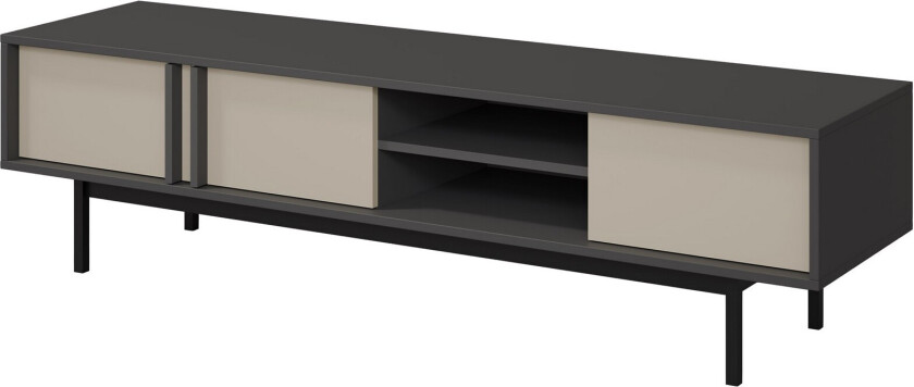 Farshian Tv-Benk 163x43 cm - Grå/Beige