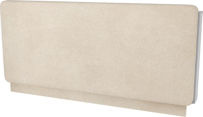 Rauk Sengegavl 150 cm - Beige/Grå