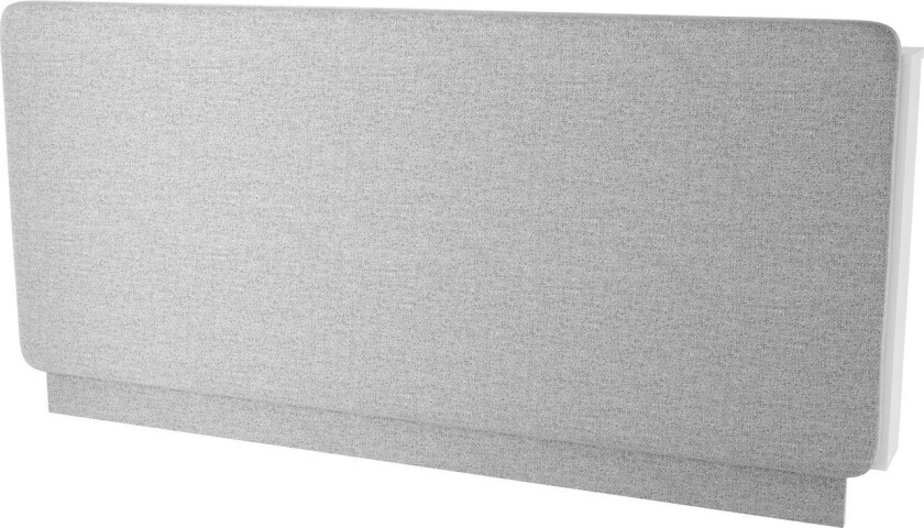 Rauk Sengegavl 150 cm - Grå/Hvit