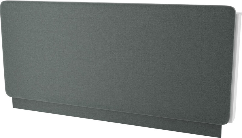 Rauk Sengegavl 150 cm - Grå/Hvit