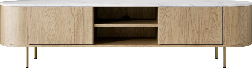 Pantego Tv-Benk 184x40 cm - Hvit