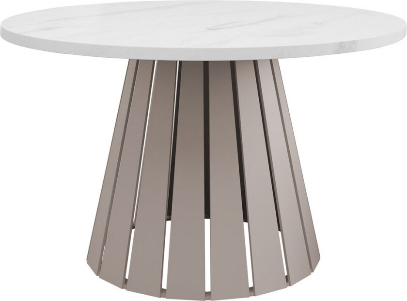 Berber Salongbord 75 cm - Beige/Hvit