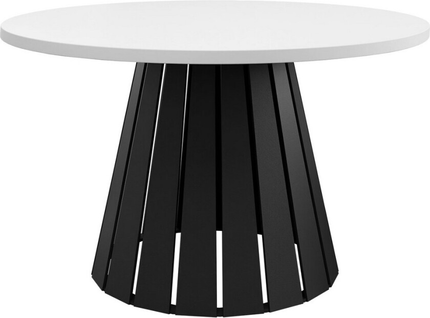 Berber Salongbord 75 cm - Svart Og Hvitt