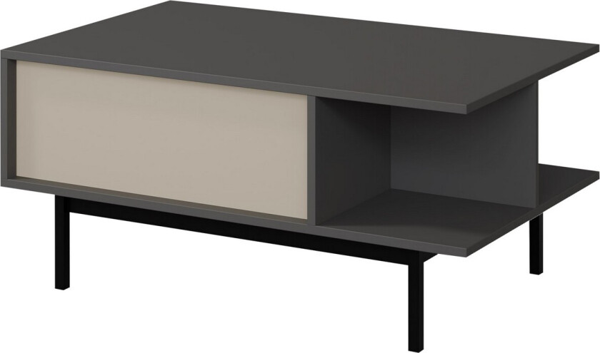 Farshian Sofabord 93 cm - Grå/Beige