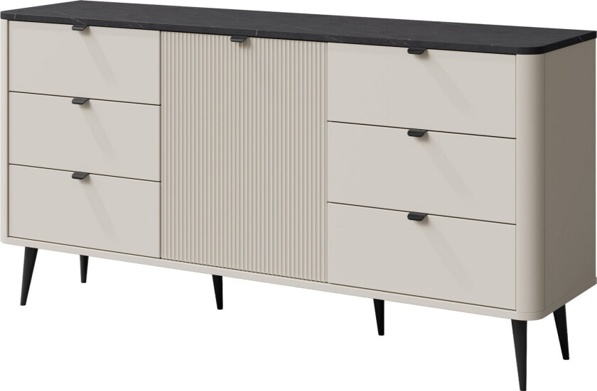 Cucina Skjenk 160x40 cm - Beige/Grå