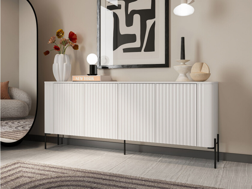 Sherie Skjenk 190x40 cm - Svart