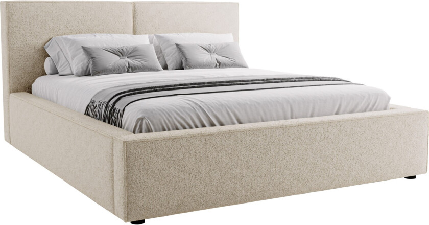 Bysantinsk Oppbevaringsseng 180x200 cm - Beige/Brun