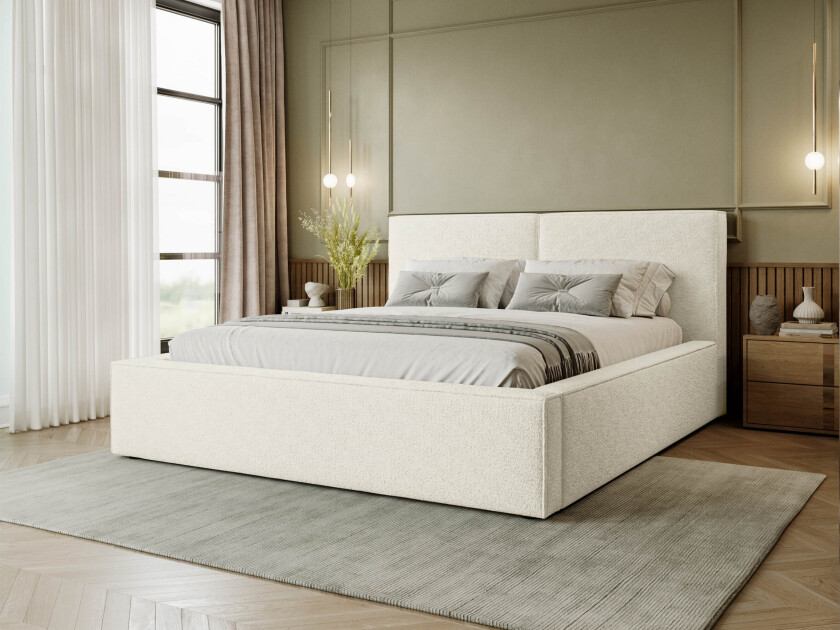 Bysantinsk Oppbevaringsseng 120x200 cm - Hvit