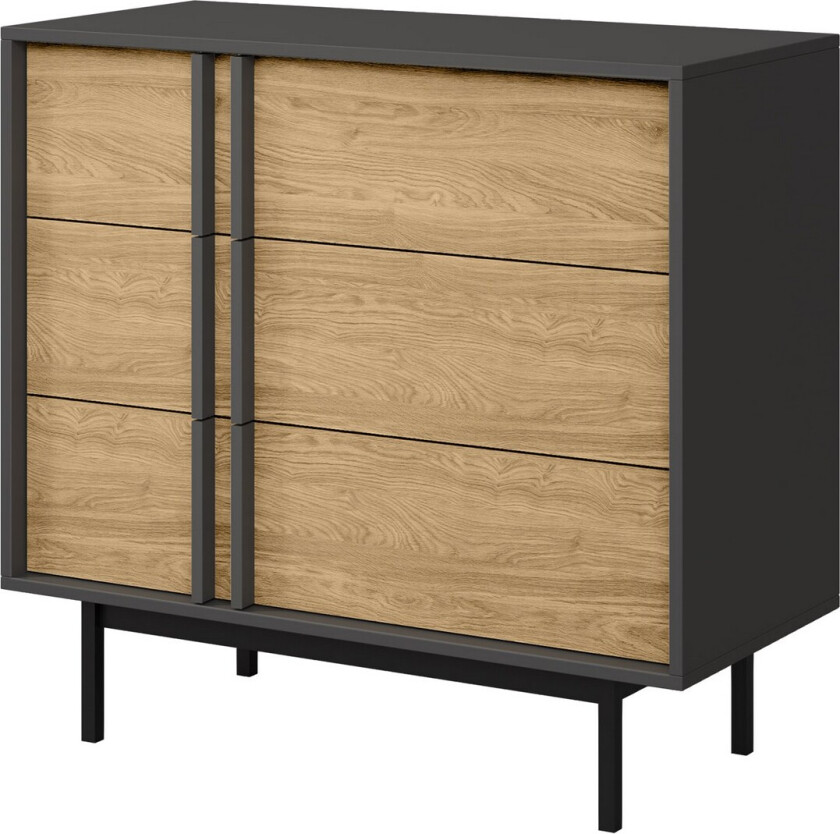 Farshian Skjenk 93x43 cm - Grå/Brun