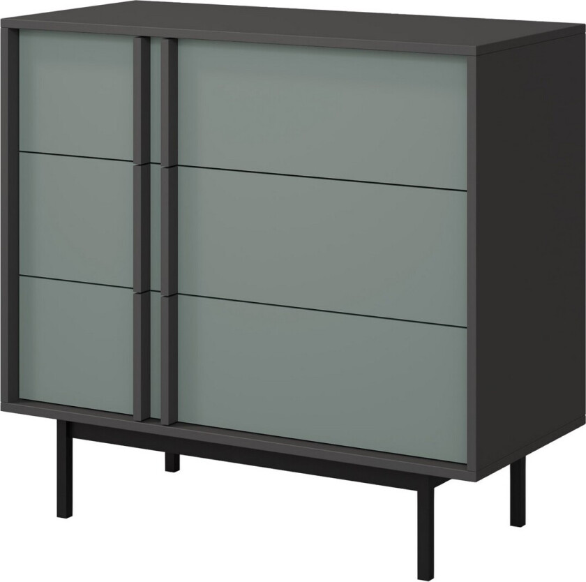 Farshian Skjenk 93x43 cm - Grå/Grønn