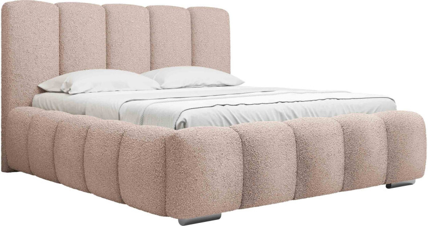 Gioia Oppbevaringsseng 160x200 cm - Rosa